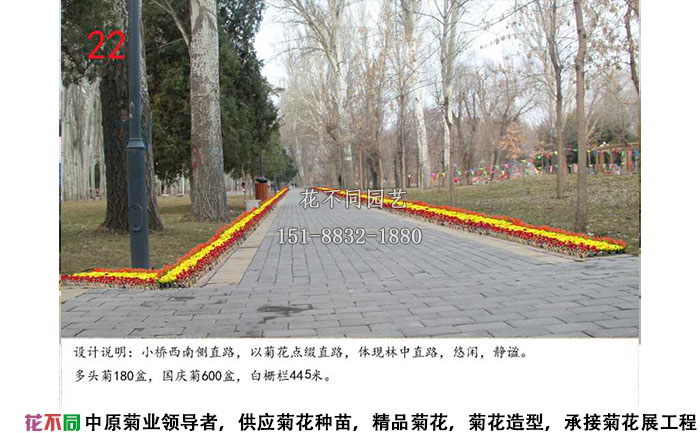 菊花展設(shè)計(jì)方案-沿路設(shè)計(jì)效果圖