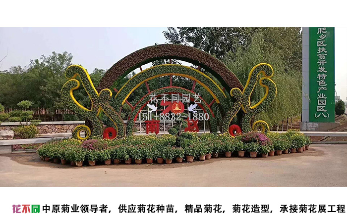 南陽菊花展造型設(shè)計(jì)圖