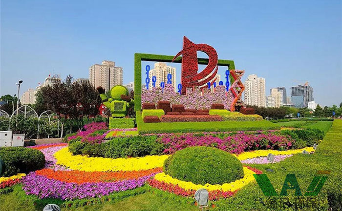 節(jié)日慶典綠雕設(shè)計(jì)